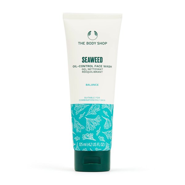 The Body Shop Seaweed Gel Cleanser, For Oily and Combination Skin, Vegan, 125ml
