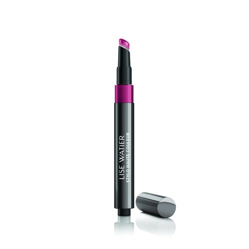 Lise Watier Stylo Haute Couleur High-Coverage Lip Lacquer, Famous, 0.11 fl oz