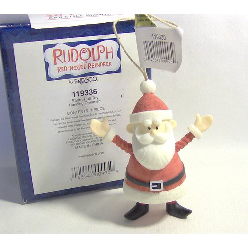 Santa Pull Toy (119336)