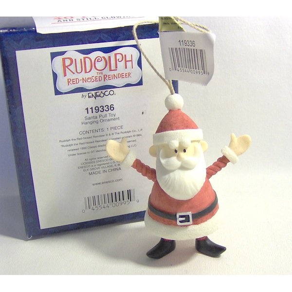 Santa Pull Toy (119336)