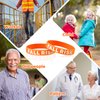 12 Pcs Fall Risk Bracelet Emergency Alert Wristband for Elderly Patient Wristbands Fall Risk Silicone Wristbands Rubber Bracelets for Men Women Kids Old People Gifts, Orange