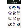 Tattoos 2 Sheets Animal Zodiac Symbol Lucky Twelve Constellation Temporary Tattoos Stickers Fake Body Arm Chest Shoulder Tattoos for Teens Men Women