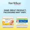 Fran Wilson NAIL TEES COTTON TIPS 120 Count (2 PACK) - The Ultimate Nail Tool, Multi-Purpose Double-sided Swabs with Pointed Ends for Precise Touch-ups and the Perfect At-Home Manicure & Pedicure