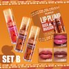 JIMYAUQIN Lip Plump Duck Invasion Lip Gloss Set, 3 Pieces, 0.16 fl oz Each (Set B, 3pcs/Set)