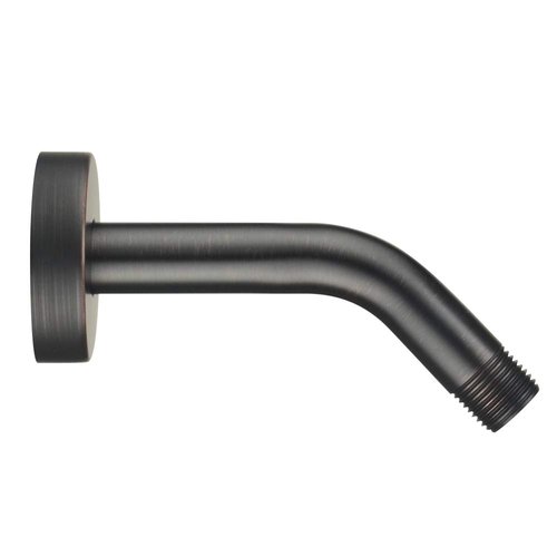 Purelux Shower Arm 6 Inch Universal Replacement Water Outlet PJ0603 Made of Stainless Steel, Flange Included, Oil Rubbed Bronze