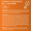 DCL Skincare Vitamin C Enzymatic Gel Cleanser, natural enzymes gently exfoliate and clean pores, 8.0 Fl oz