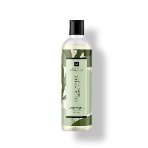 Natural Inspirations Eucalyptus Rosemary Mint Moisturizing Bath &amp; Shower Gel 12.5oz