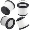PVF110 Washable Filter Replacement for Black and Decker Pivot Vacuums PHV1810, PHV1210, PHV1410, BDH2000PL, BDH2020FLFH, BDH1620FLFH, Compared to Part # PVF110, 90552433, 90552433-01 (4 Pack)
