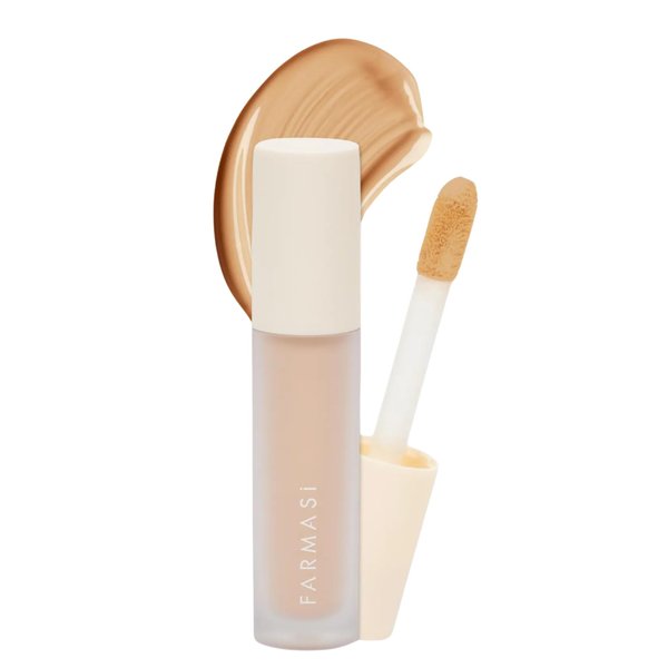 FARMASI Vfx Pro Liquid Concealer Makeup, All-in-one Full Coverage, Highly Pigmented Concealer for All Skin Type, Hide Shadows & Imperfections, Enhance Skin Fullness Foundation Concealer 0,24 Fl Oz C07