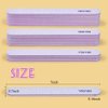20 PCS Nail Files, TsMADDTs Nail Files Set Double Sided Emery Board for Natural Acrylic Nails 100/180 Grit Professional Manicure Tools for Home Salon