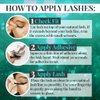 Ardell "Best of" Natural Variety Pack of False Eyelashes, 4 Pairs of Natural Fake Eyelashes