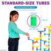 Marble Genius Tubes - Marble Run Accessory Add-On Set (30 Pieces), STEM Building & Learning Educational Construction for Ages 4 and Above, Marble Maze Game, with Instruction App Access, Original