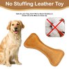 Ethical Pets SPOT Dura Fused Leather Bone Dog Toy for Dog, 9-Inch