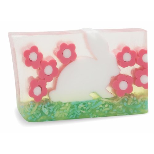 Primal Elements Glycerin Bar Soap | Easter Soap Helps All Skin Types, Sensitive, Oily & Dry Skin | NO PARABENS, VEGAN, GLUTEN FREE, 100% VEGETABLE BASE - (Easter Bunny)