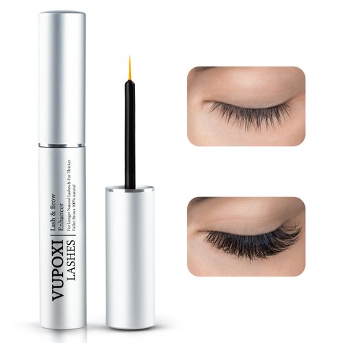Lash Serum for Eyelash Growth - 100% Herbal Eyelash Serum to Grow Lashes, Waterproof Eyelash Growth Serum for Thicker, Fuller, and Longer Lashes 0.1 Fl. Oz.