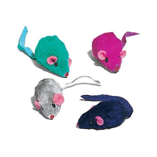 SPOT 2048 Cat Toy with Catnip, Plus Mice, 12-Pk. - Quantity 6