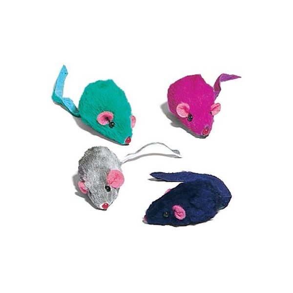 SPOT 2048 Cat Toy with Catnip, Plus Mice, 12-Pk. - Quantity 6