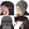 Skouty 24 Inch Kinkycurly Wig Human Hair 13x4 HD Lace Front Wigs 180 Density Glueless Wigs Human Hair Pre Plucked Brazilian Kinky Curly Wig Lace Frontal Wigs for Black Women Virgin Human Hair Wig