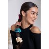 The Original Scrunchie® Six Days of Scrunchies Fashion Gift Set Includes 6 Unique Designs: Black Velvet, Emerald Satin, Animal Velvet, Burgundy Satin, Pink Metallic, White Satin in Presentation Box