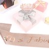 Amariver 40th Birthday Crown 40 & Fabulous Birthday Sash 40th Birthday Tiara for Women 40th Rhinestones Pearls Birthday Decoration Rose Gold 40th Birthday Gifts for Party Favor