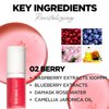 THESAEM Eco Soul Lip Oil 02 Berry - Plumping & Hydrating Lip Oil to Nourish & Moisturize Lips – Berry Extract & Rose Water - Lips Soft & Glossy for Dry Lips, 0.21 fl.oz.