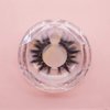 3pcs Clear Acrylic Round Eyelash Boxes Empty False Eyelashes Storage Case Plastic Lash Case for Women Girls Lash Container