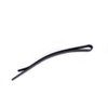Chironal 100Pcs Black Bobby Pins Black Barrette Hair Clips Hairstyle Tools Accessories, Unisex (thick)