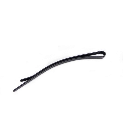 Chironal 100Pcs Black Bobby Pins Black Barrette Hair Clips Hairstyle Tools Accessories, Unisex (thick)
