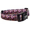 DoggyRide Fashion Dog Collar, 15 by 20-Inch, Van Heemskerck Bild84, Pink/Purple