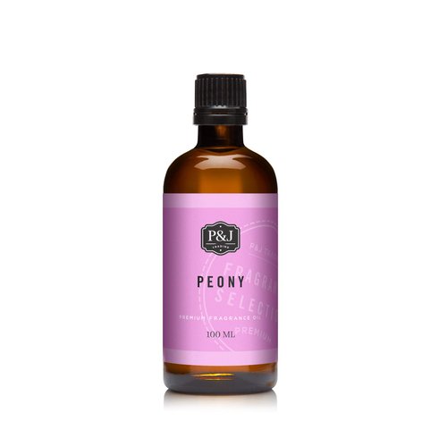 P&J Trading Fragrance Oil | Peony Oil 100ml - Candle Scents for Candle Making, Freshie Scents, Soap Making Supplies, Diffuser Oil Scents