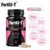 Fertili-t Female (90 Caps) Natural Fertility Support, Hormonal Balance & Prenatal Vitamins for Women, Conception Support, Natural Fertility Supplement with Aguaje & Red Maca (30-Day Supply) (1)