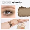 INTO YOU Nude Eyeshadow Palette, 4 Colors Matte, Shimmer and Glitter Eye Shadow Palletes, Warm Neutral Naked Pigments, Long Lasting Professional Beauty Makeup Eyeshadow