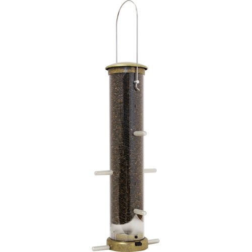 Aspects 402 Quick-Clean Thistle Tube Feeder, Medium - Antique Brass