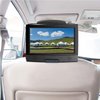 Qenker DVD Player Headrest Mount Holder Portable DVD Player Mount Car Back seat Headrest Holder for Swivel & Flip Portable DVD Player 7 inch to 12 inch - Black