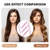 Heatless Hair Curler Heatless Curls Headband 3 Pcs No Heat Curling Rod Headband for All Hair Types Satin Hair Rollers Heatless Curling Set for Sleep in Overnight DIY Hair Rollers Styling Tool, Pink