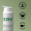 Dr ZinX Organic Mineral Sunscreen for Acne Prone Skin SPF50, OLIVE Tint, Zinc + Hinokitiol (Cedar Oil)