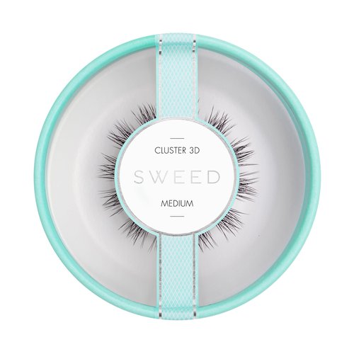 SWEED - 3D Cluster Duo False Eyelashes | Vegan, Cruelty-Free, Clean Beauty (Medium)