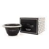 Edwin Jagger RN116 Porcelain Shaving Bowl for Men for Shaving Soap or Shaving Cream (Black)