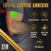 Skin Grip Adhesive Patches for Freestyle Libre 2 – Waterproof & Sweatproof for 10-14 Days, Pre-Cut Adhesive Tape, Continuous Glucose Monitor Sensor Cover – 20 Pack, Rainbow Variety