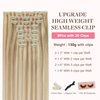 GOO GOO Clip in Hair Extensions Real Human Hair, 14inch 130g 9Pcs, 18A/613A Dark Blonde Highlighted Bleach Blonde, Remy Human Hair Extensions Clip ins for Women, Natural Human Hair