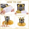 8 Pieces Retirement Party Decorations Retirement Honeycomb Centerpieces Gold and Black Retirement Table Decorations for Man and Women Happy Retirement Party Supplies, Adventure Begin