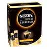 NESCAFE Gold Espresso 100% Arabica Ground Coffee Beans The Finest Instant Aroma Coffee Beverages Stickes for a Perfect Day Start (1 Box (25 Sticks))