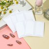 Nail Strips Nail Stickers, 1200 Pcs 40 Sheets French Manicure Nail Stickers Strips Self Adhesive Nail Sticker Tips White Half Moon Shaped Nail Guides Strips Decals for Decoration DIY Tools