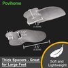 Povihome 8 Pack Bunion Cushion and Protector(1/2'' Thick), Bunion Pads, Bunion Corrector and Bunion Relief with Gel Shield, Treat Pain in Big Toe Joint, Realign Big Toe and Relieve Bunion Pain