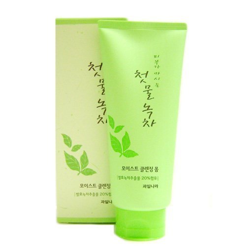 The First Green Tea Natural Facial Cleansing Foam - Fermented Green Tea by Kwailnara by Kwailnara