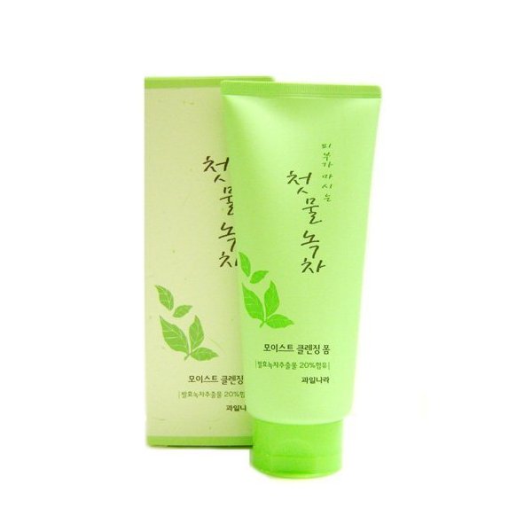 The First Green Tea Natural Facial Cleansing Foam - Fermented Green Tea by Kwailnara by Kwailnara