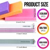 FANDAMEI Nail Buffers and Files, Nail Tools kit with 3PCS Rectangular Nail Buffer Block, 3PCS 100/180 Nail Files and 1PCS 1000/4000 Nail Buffer. Professional Nail Buffer File Kit for Nail Care