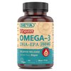 DEVA Nutrition Vegan Omega-3 DHA-EPA, from Micro Algae, Delayed Release, 90 Vegan Capsules, 1-Pack
