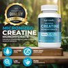 HARMONIFY Creatine Monohydrate Amino Acid Powder 2000 mg- Support Muscles, Cellular Energy and Cognitive Function - Gluten-Free, Keto - NSF Certified, 60 Servings
