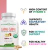 Organic Vitamin C from Camu Camu Capsules 1,000mg, Packed with Natural VIT C, Raw Antioxidants - Immune Support Supplement & Anti-Aging for Skin - Camu Camu Powder Organic, Vegan, Non-GMO (120 Count)